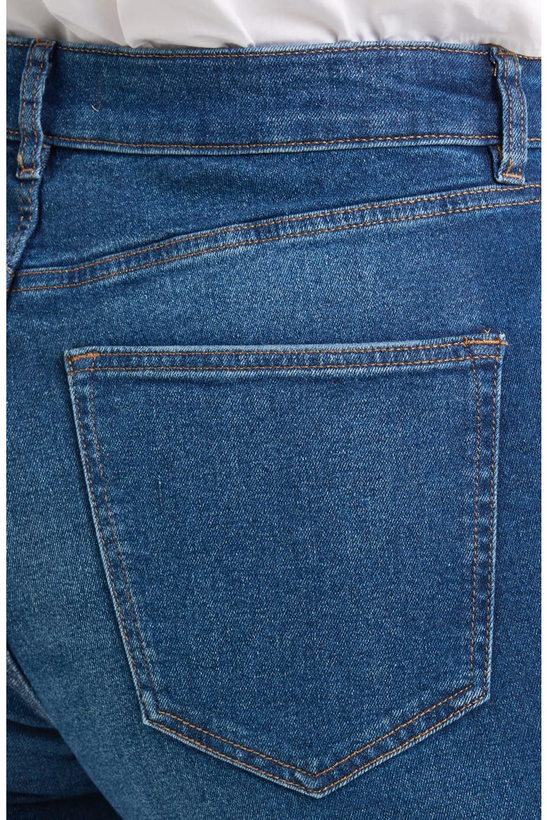 Ase Crop Straight Leg Jeans, Alternate, color, ROLLING RIVER