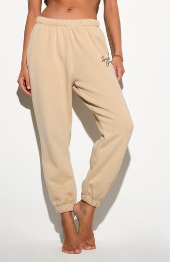 Spiritual Gangster Vice Westside Cotton Sweatpants In Brown