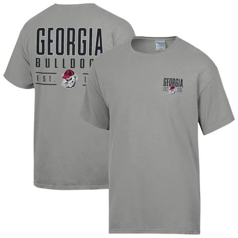Men's ComfortWash  Gray Georgia Bulldogs Big Name T-Shirt