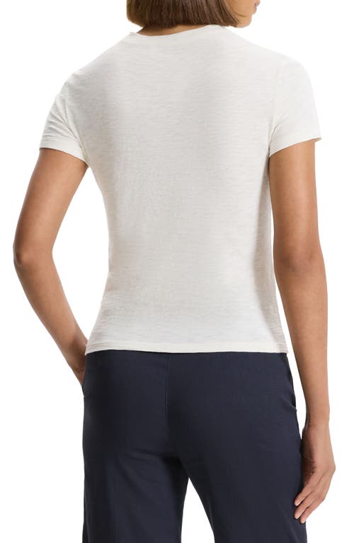 Theory 2 Nebulous Organic Cotton Tiny Tee In Birch