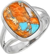 YS GEMS Oyster Turquoise Ring
