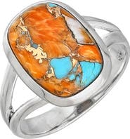 YS GEMS Oyster Turquoise Ring