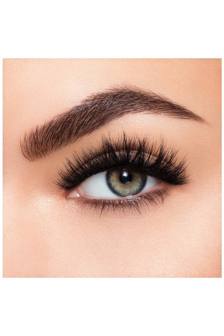 Mykonos 3D Mink False Lashes, Alternate, color, NO COLOR