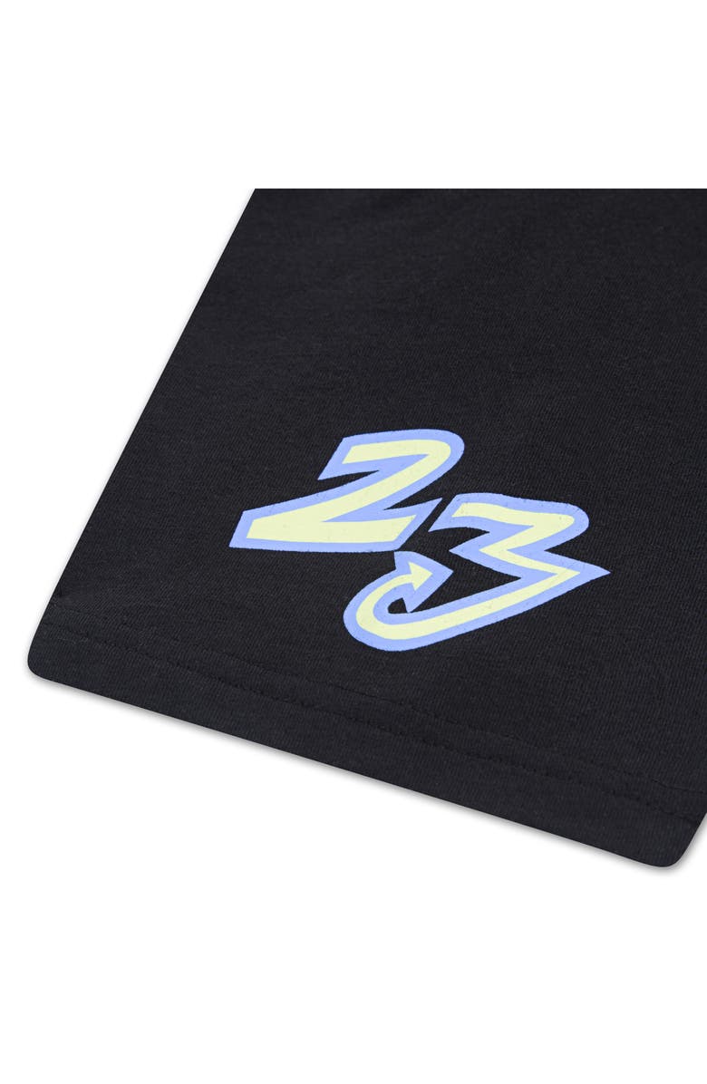 Jordan Kids' Dynasty Patch Graphic T-Shirt, Alternate, color, Black