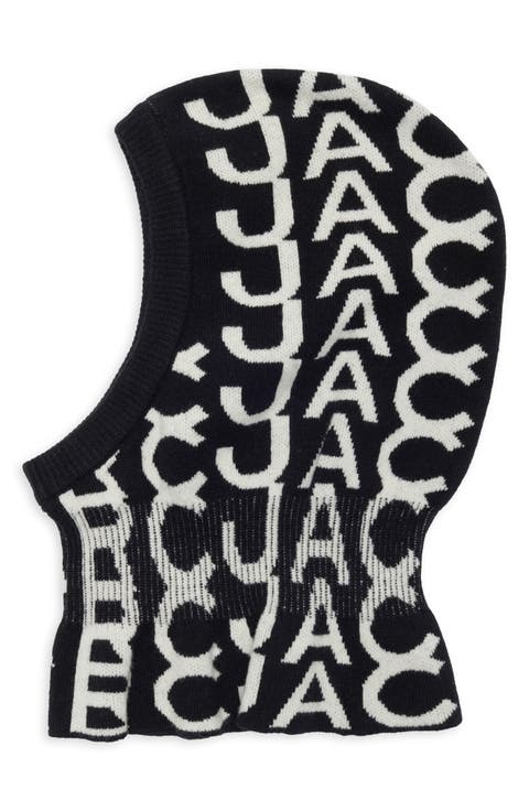 Monogram Wool Blend Balaclava