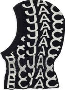 Marc Jacobs Monogram Wool Blend Balaclava
