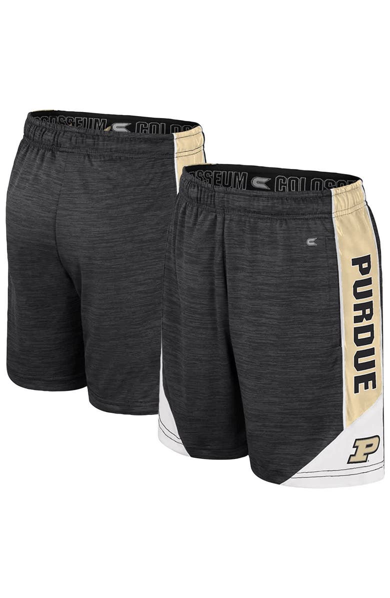 COLOSSEUM Youth Colosseum  Black Purdue Boilermakers Athletic Shorts, Main, color, Black