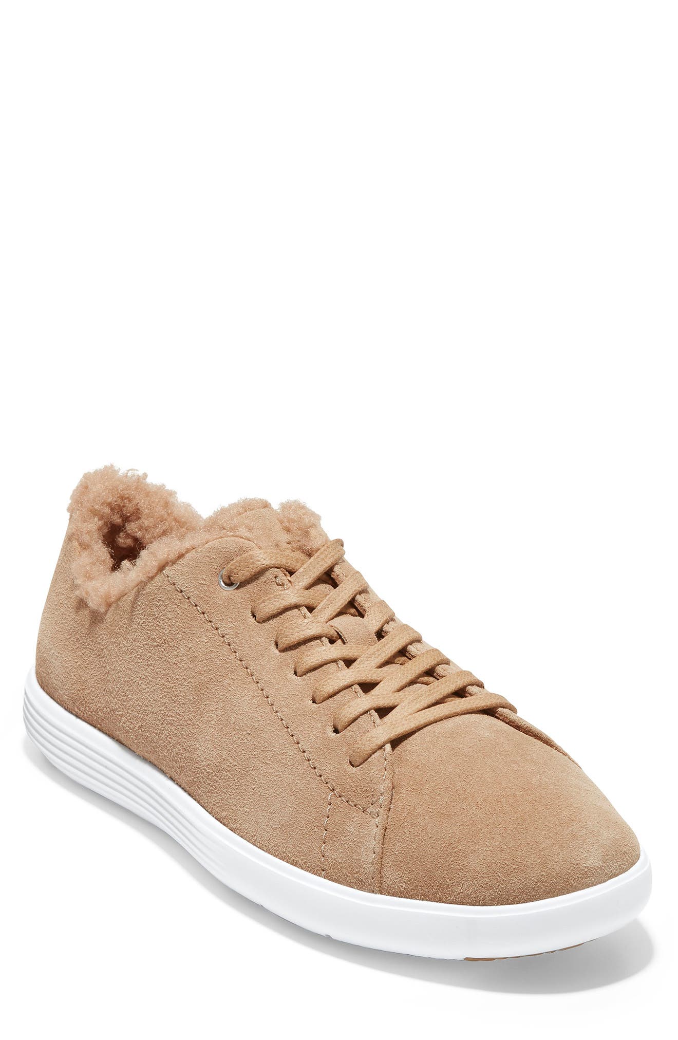 Cole Haan Grand Crosscourt Leather Sneaker, Main, color, 