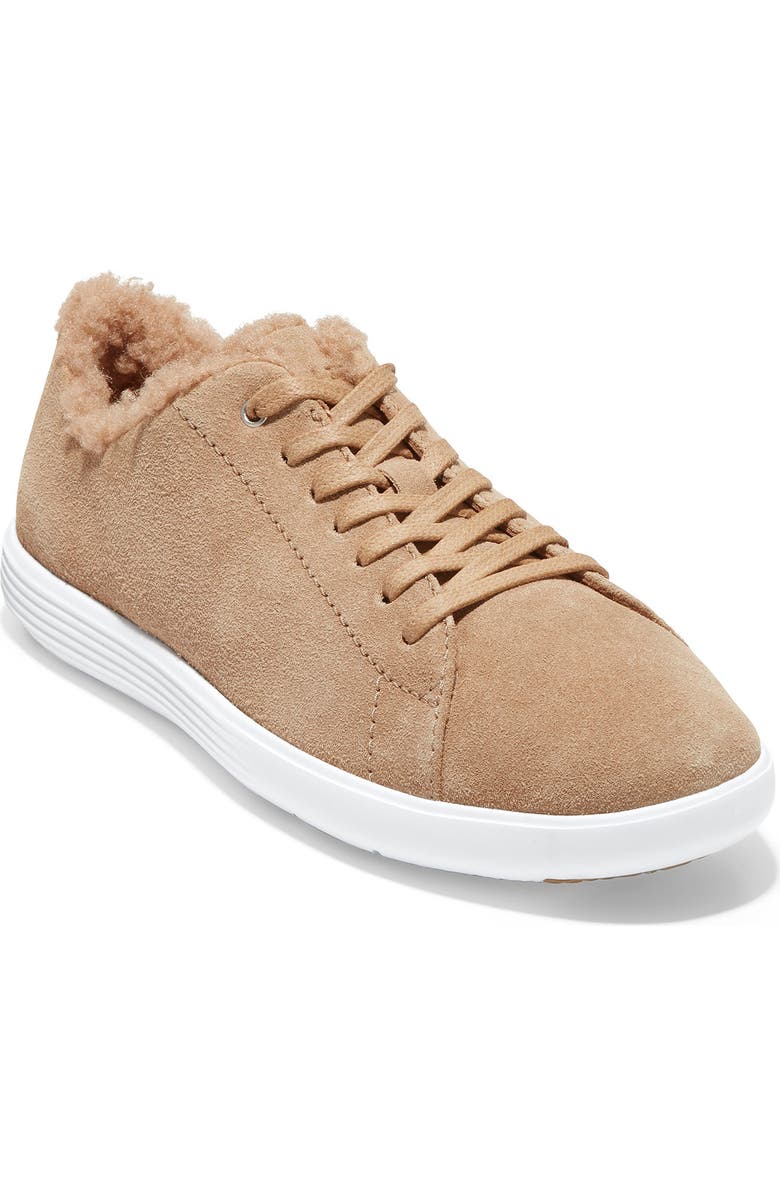 Cole Haan Grand Crosscourt Leather Sneaker, Main, color,