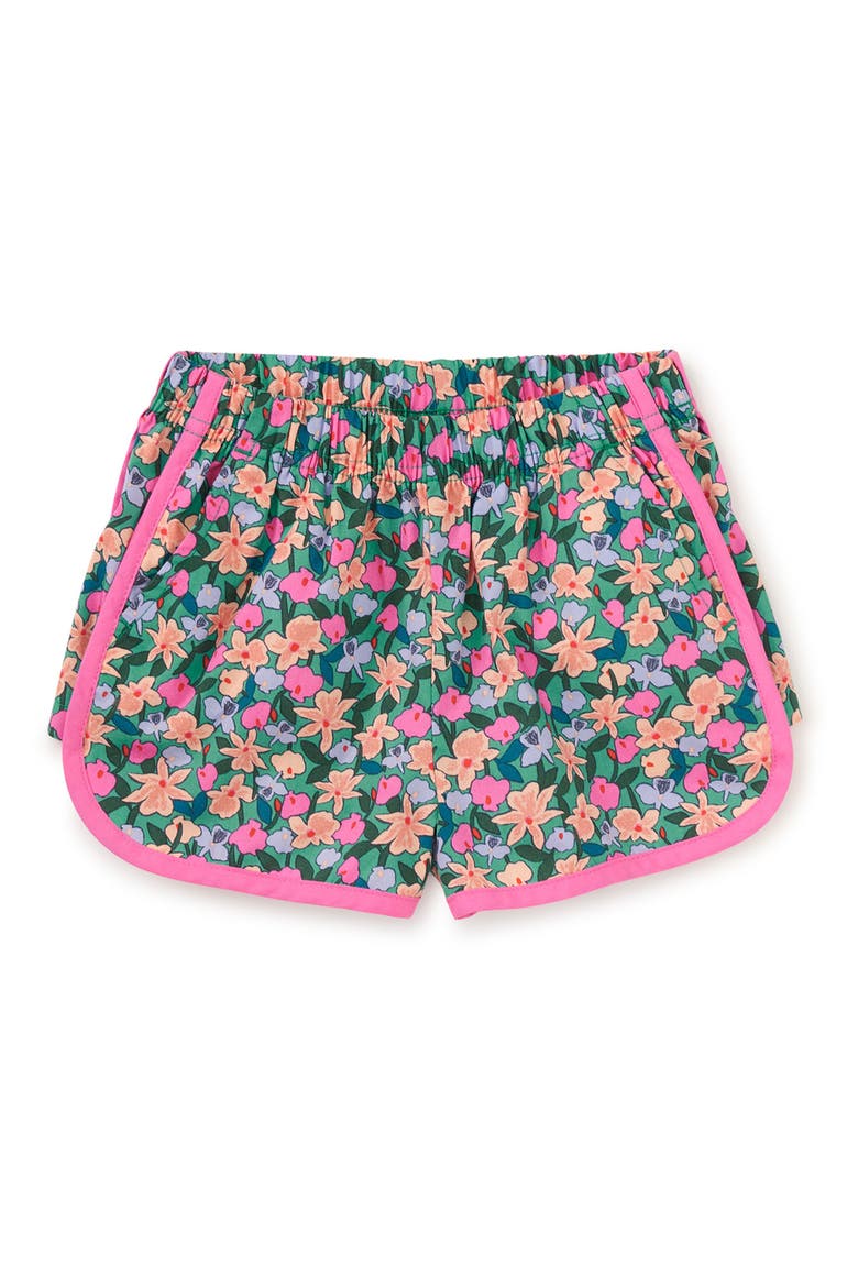 Woven Dolphin Shorts, Alternate, color, Orchid Ditsy