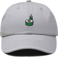 Dalix Sushi Roll Embroidered Dad Hat