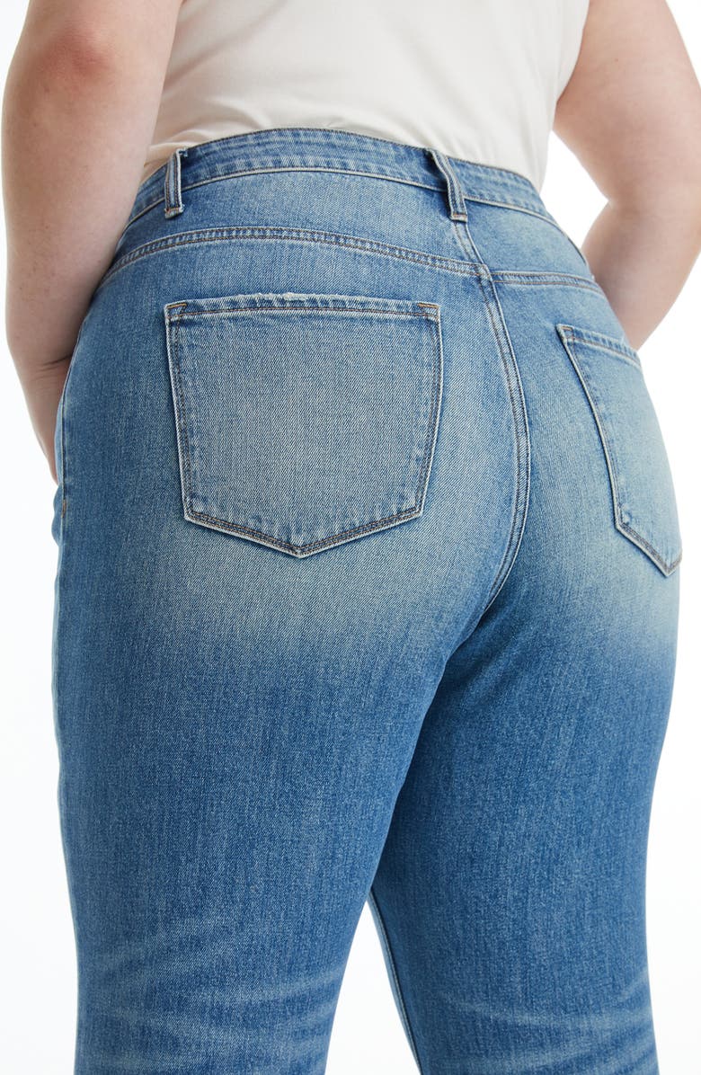 Bayeas High Waist Bootcut Jeans, Alternate, color, Retro