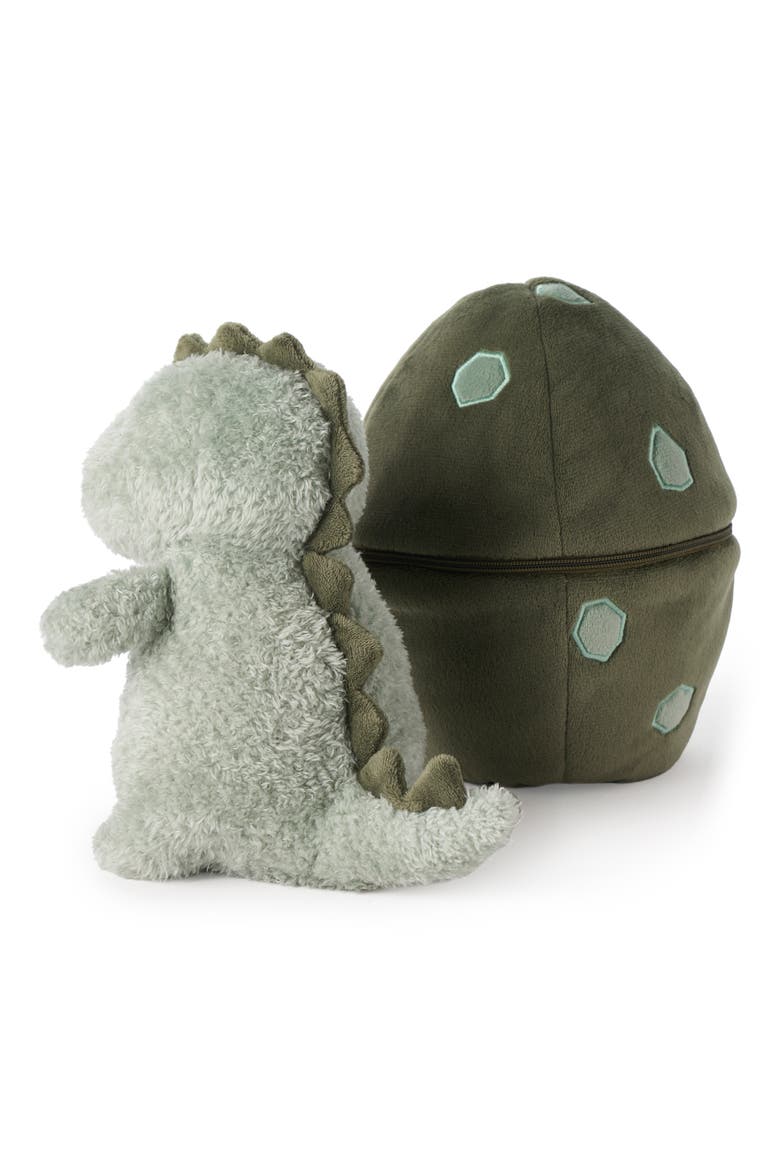 Dinosaur Egg Plush Toy, Alternate, color, SAGE GREEN