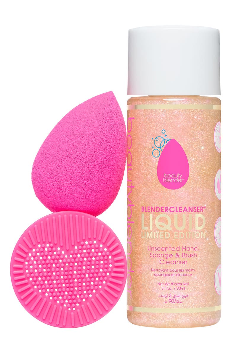 beautyblender<sup>®</sup> Double Delight Blend & Cleanse Set USD $33 Value, Main, color, 