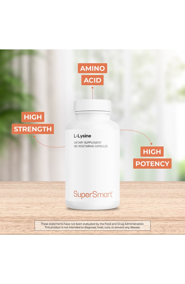 SuperSmart L-Lysine 6000mg per Day, Alternate, color, 