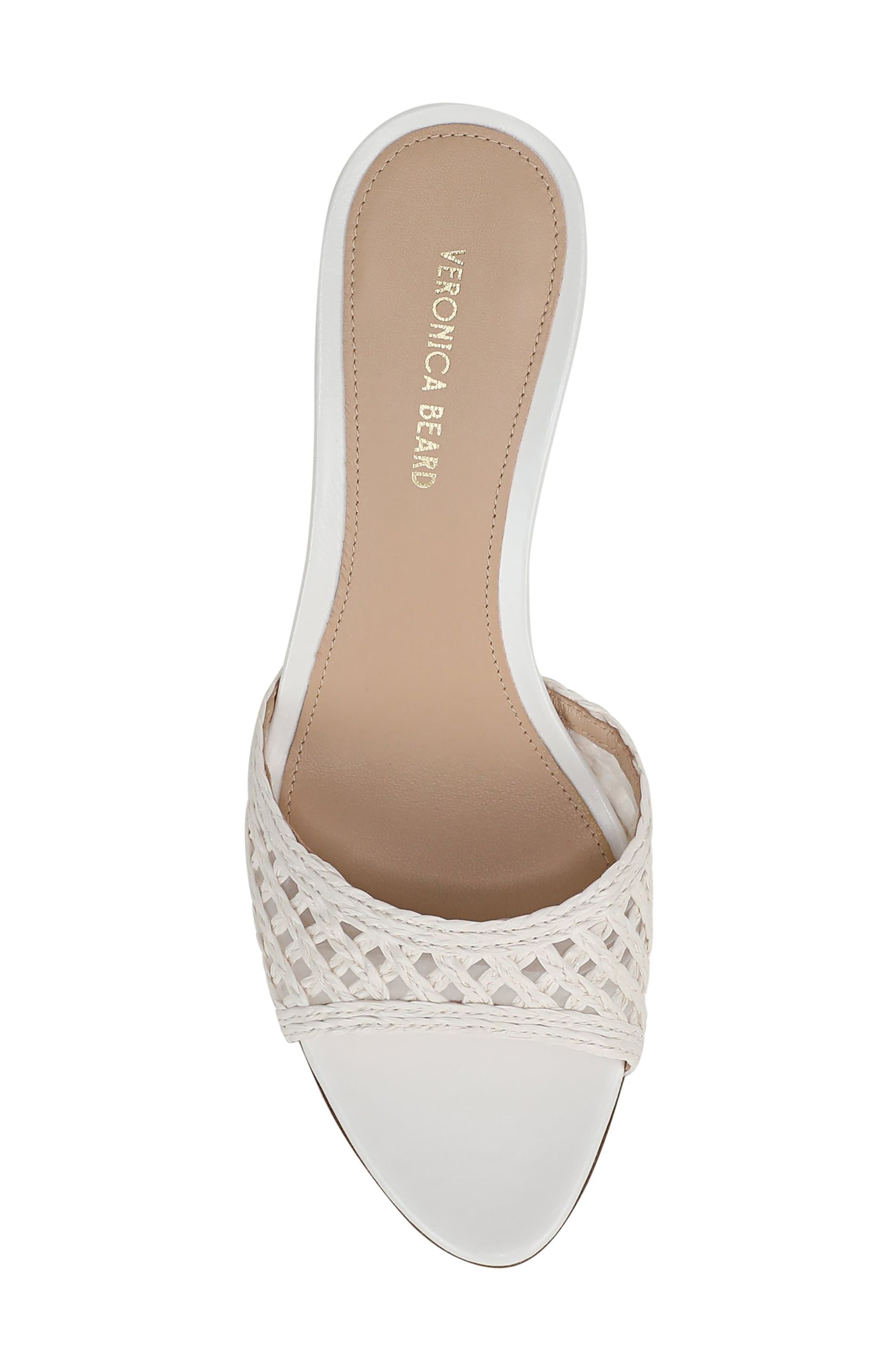 Tia Woven Sandal, Alternate, color, COCONUT