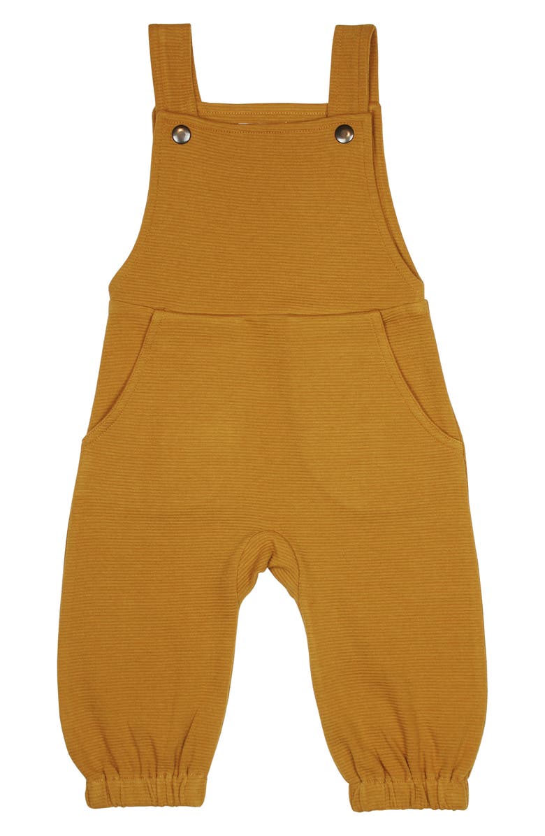 L'ovedbaby Corduroy Romper, Main, color, Butterscotch
