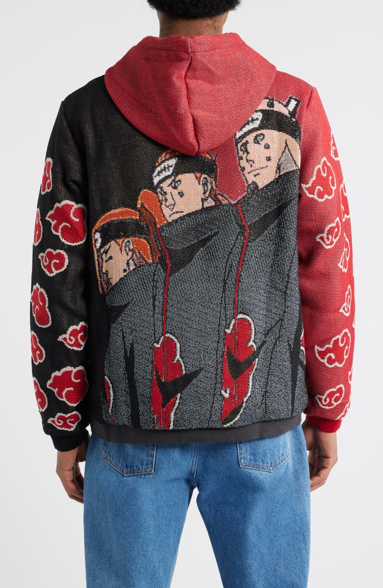 VERYRARE Pain Six Paths Jacquard Hoodie, Alternate, color, Red