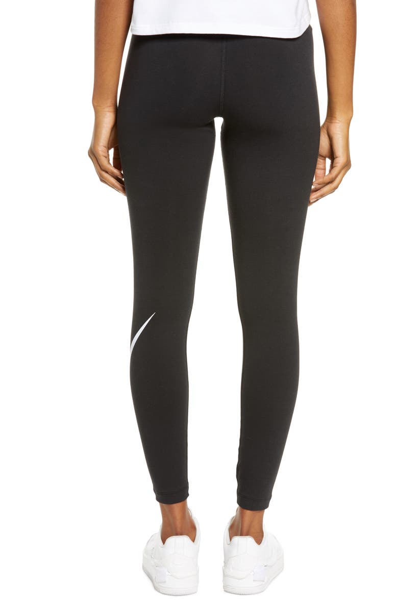 Nike Sportswear Swoosh Leggings, Alternate, color, 