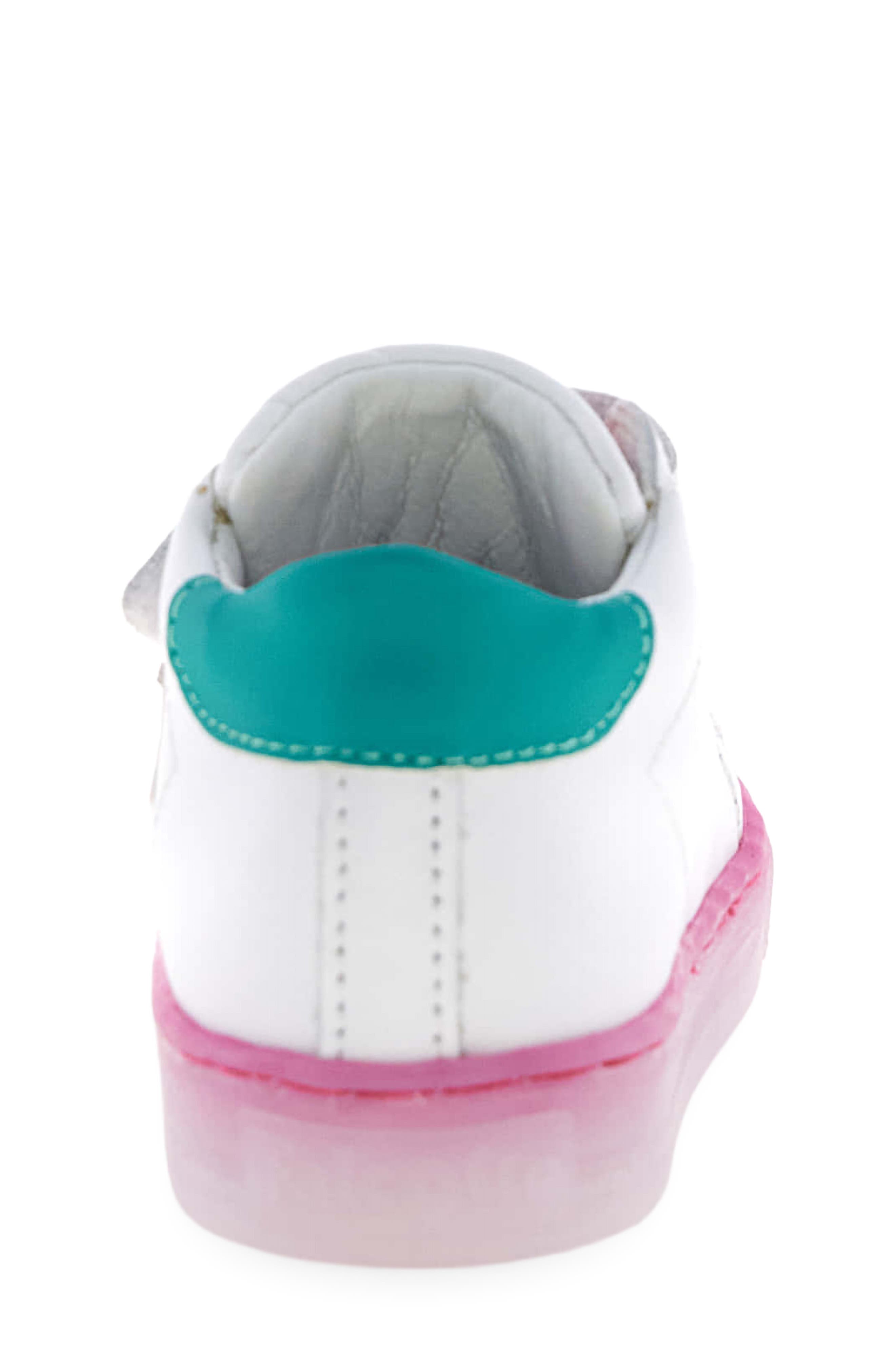 Kids' Falcotto Sasha VL Sneaker, Alternate, color, WHITE FOUR
