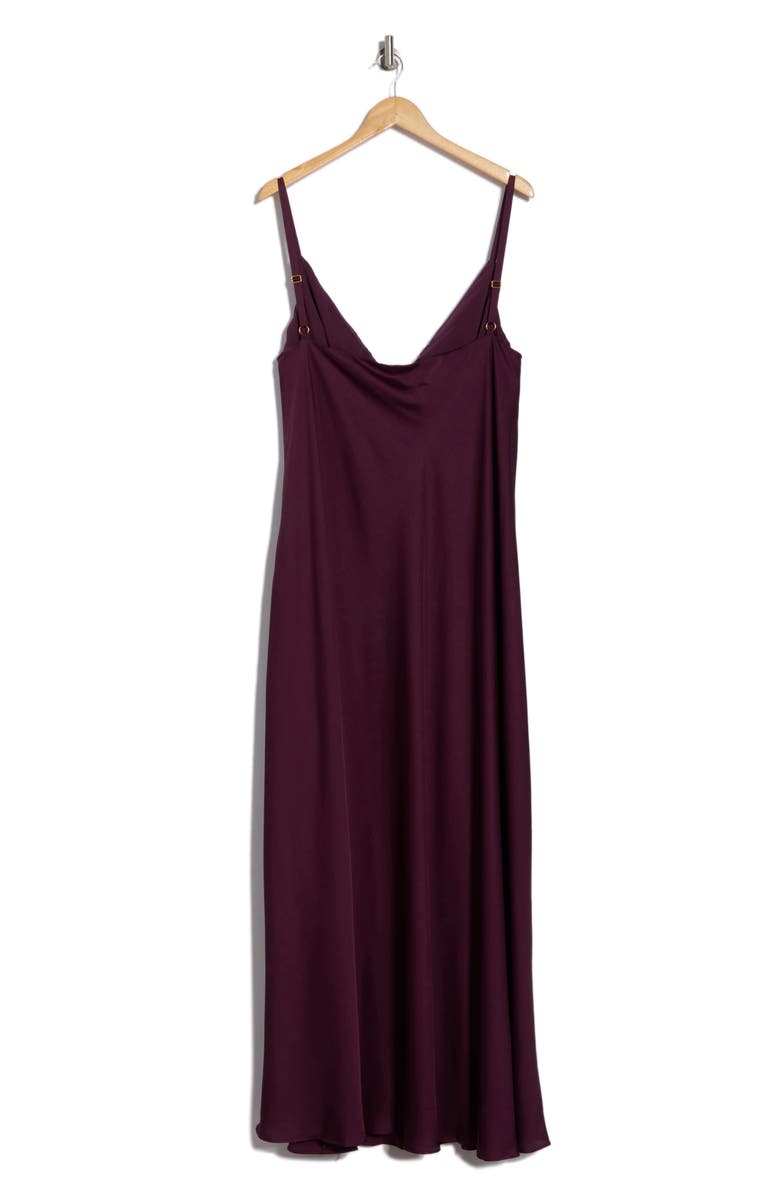 Hutch Bustier Satin Cocktail Dress, Alternate, color,