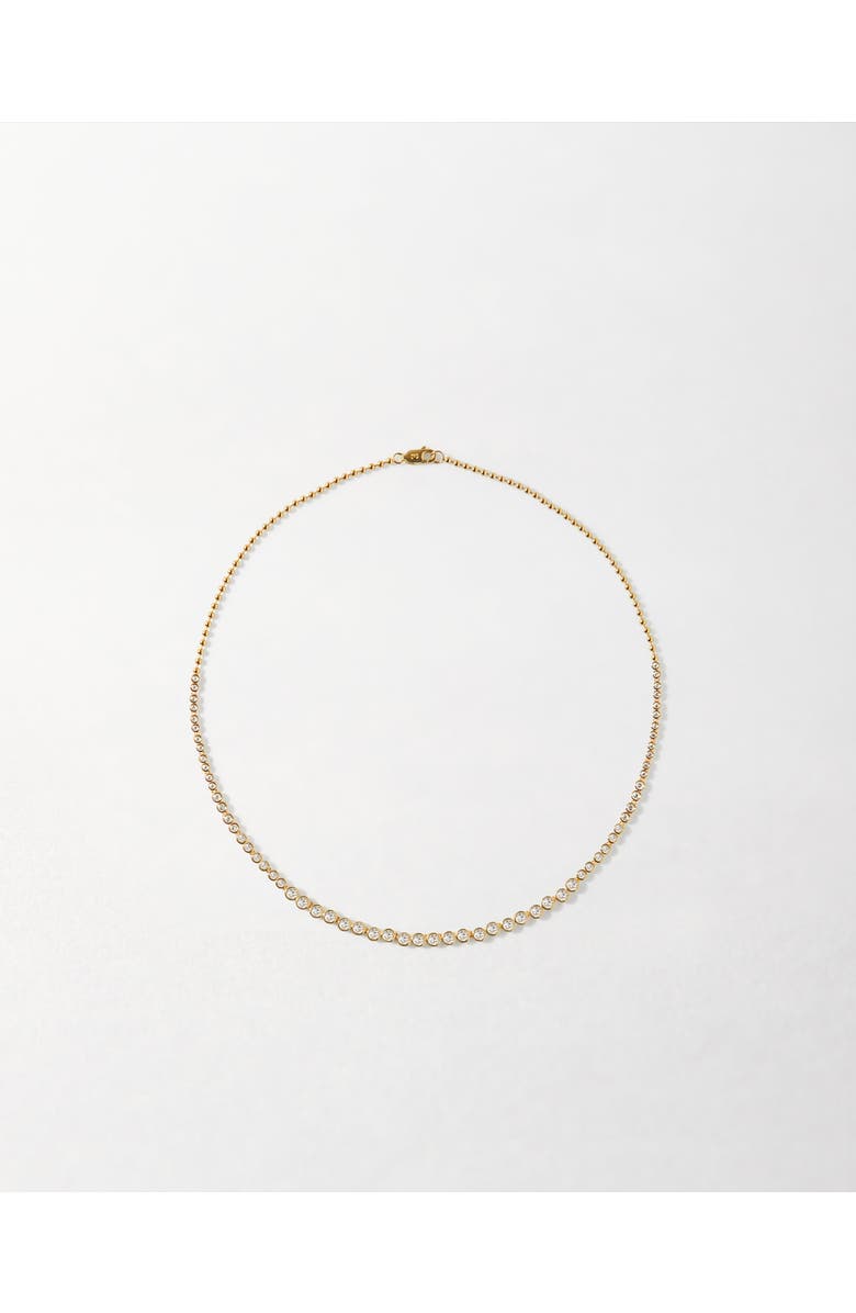 Edge of Ember Serena Tennis White Necklace, Alternate, color, White