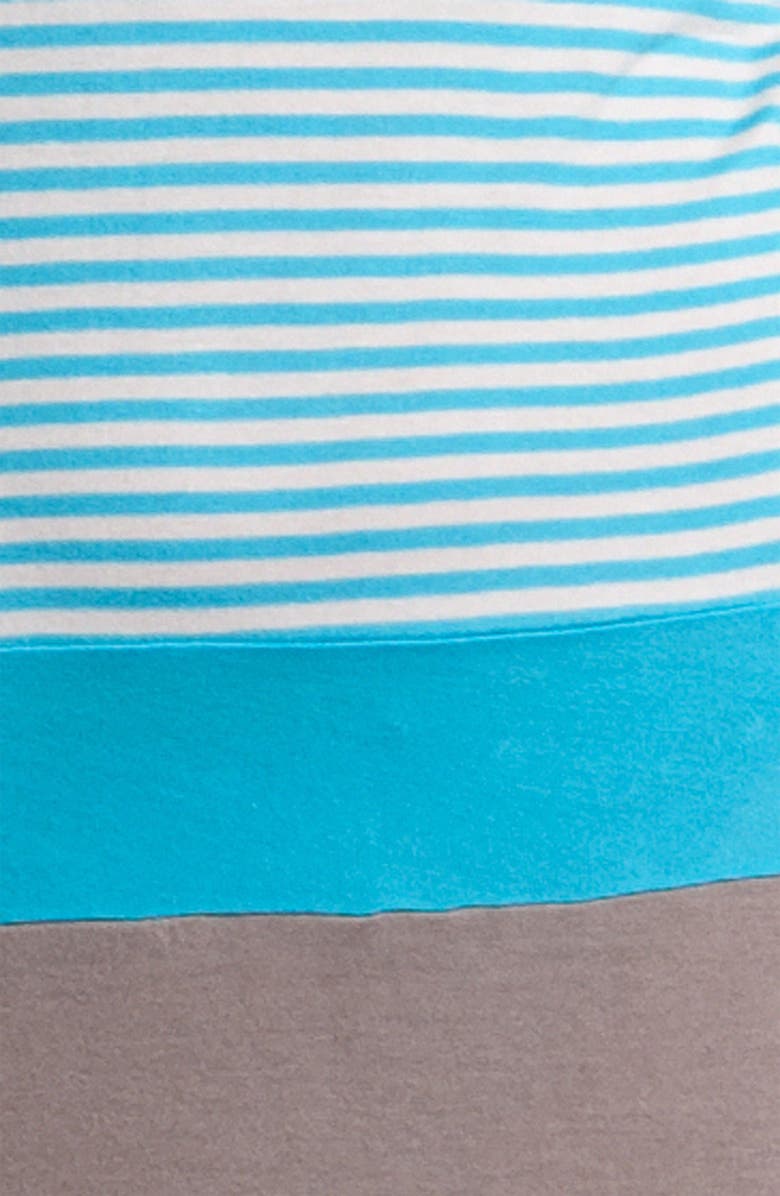 Stem Stripes & Solids Maxi Dress, Alternate, color, 