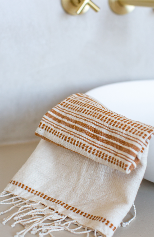 Sabahar Genale Hand Towel In Brown