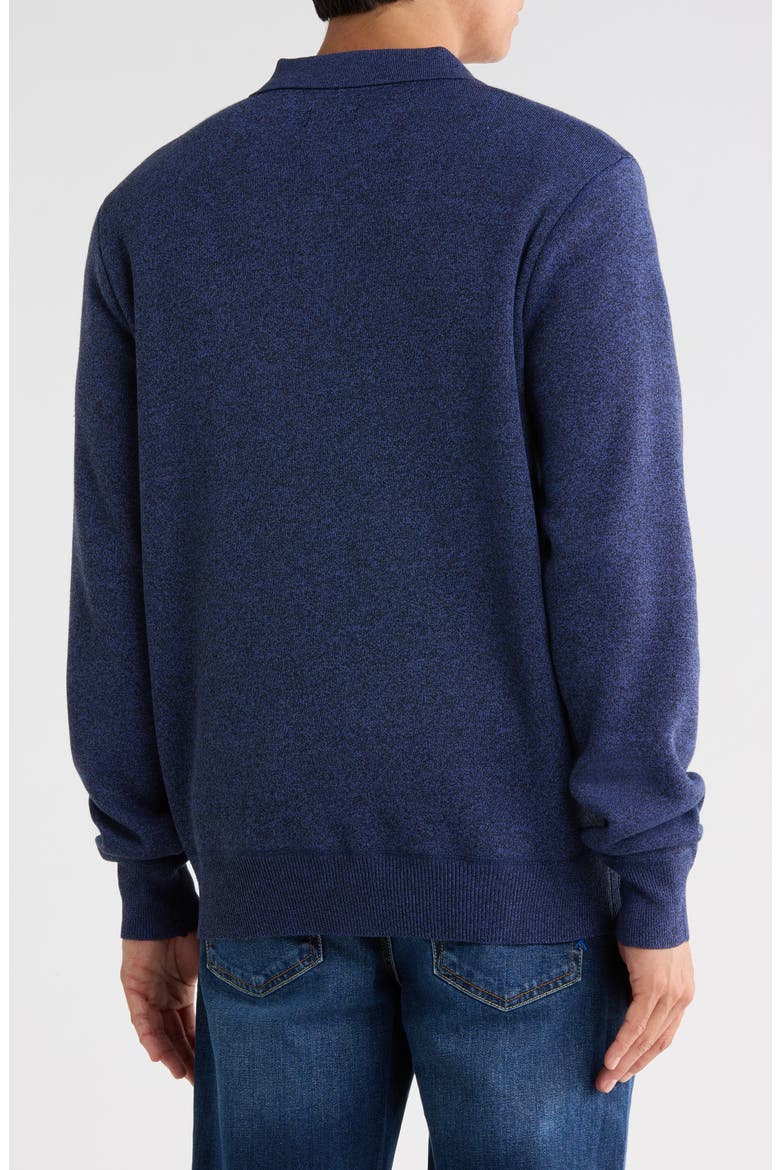 Polo Sweater, Alternate, color, NAVY