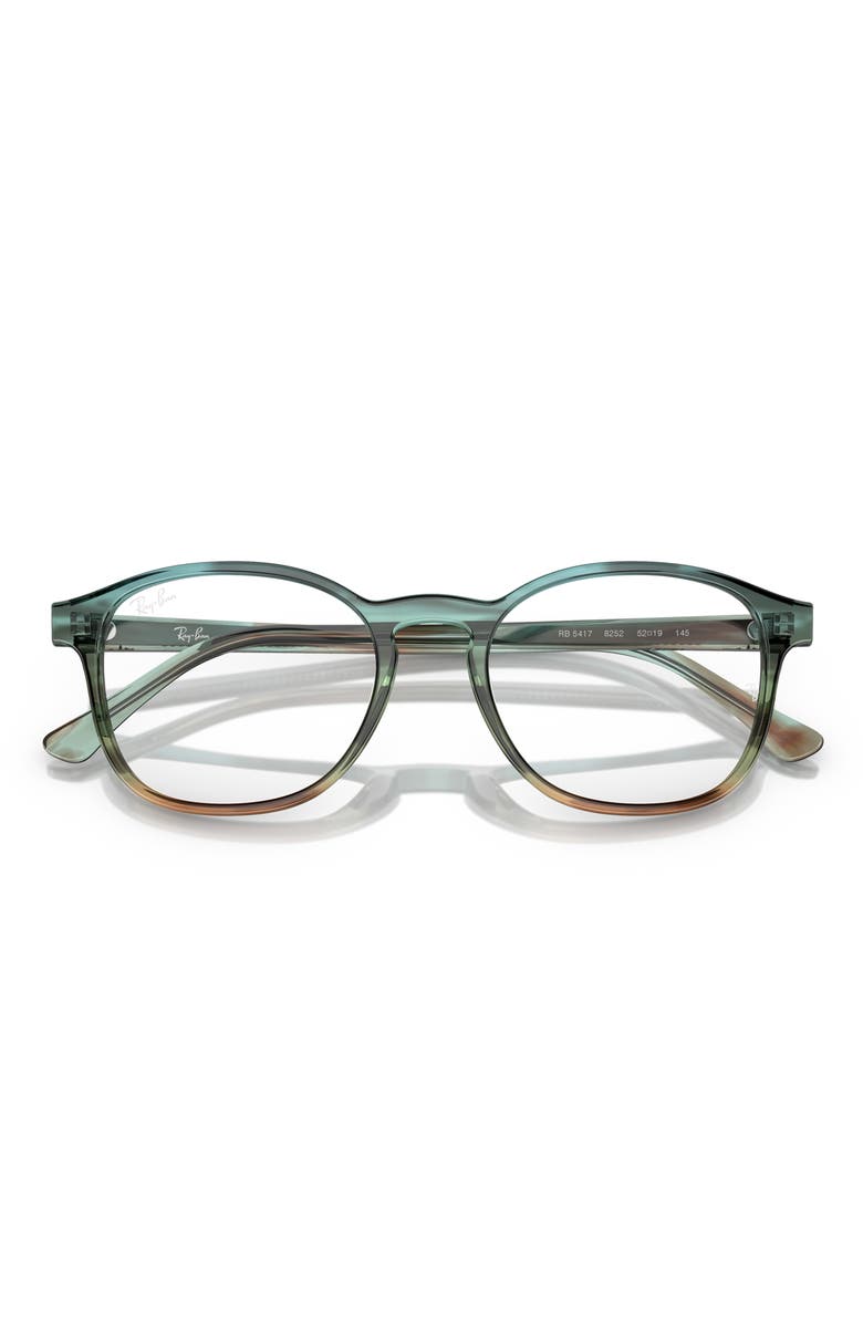 Ray-Ban 52mm Phantos Optical Glasses, Alternate, color, Blue Gradient