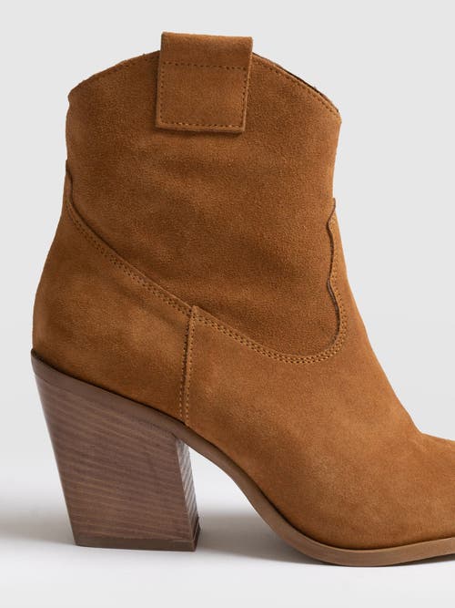 Saint + Sofia Dallas Mid Boot In Beige