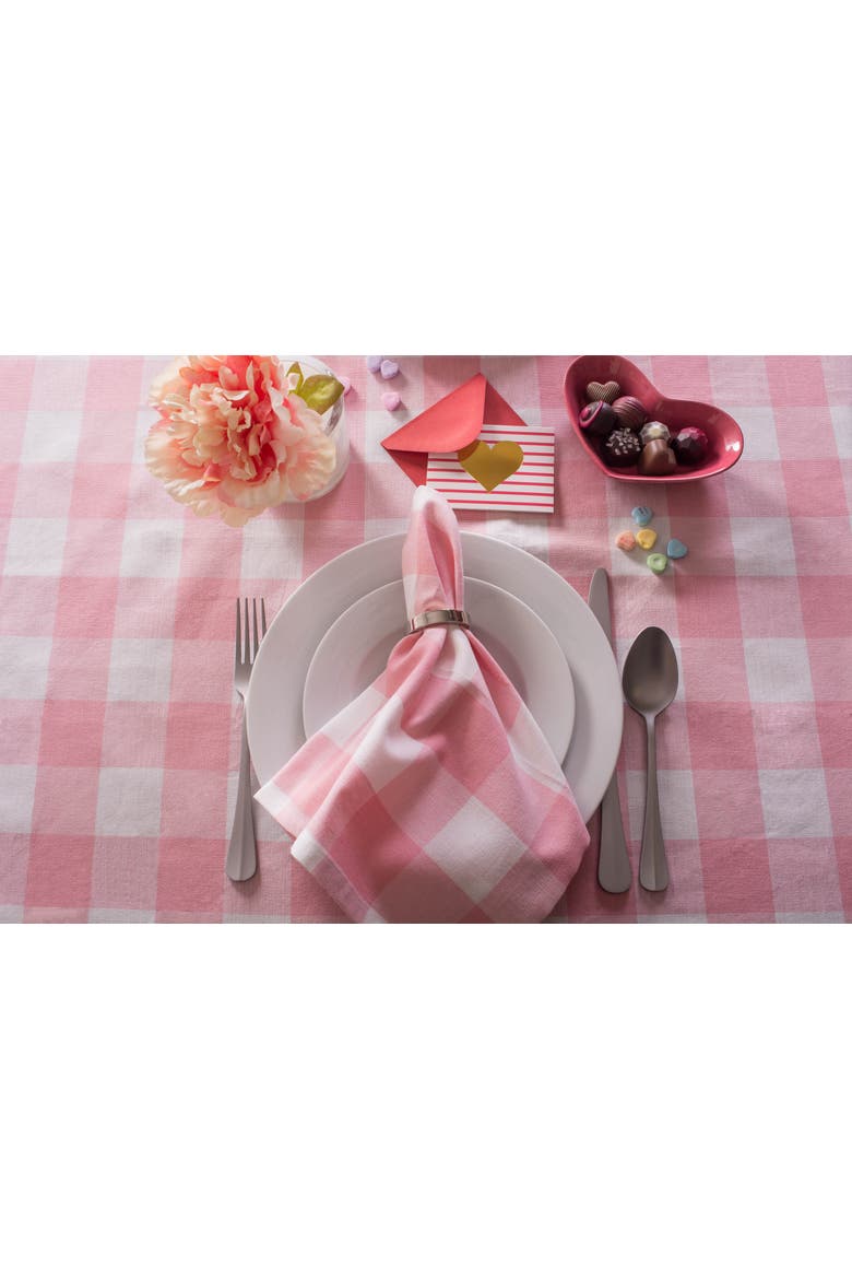 Buffalo Check Napkin Set/6, Alternate, color, Pink