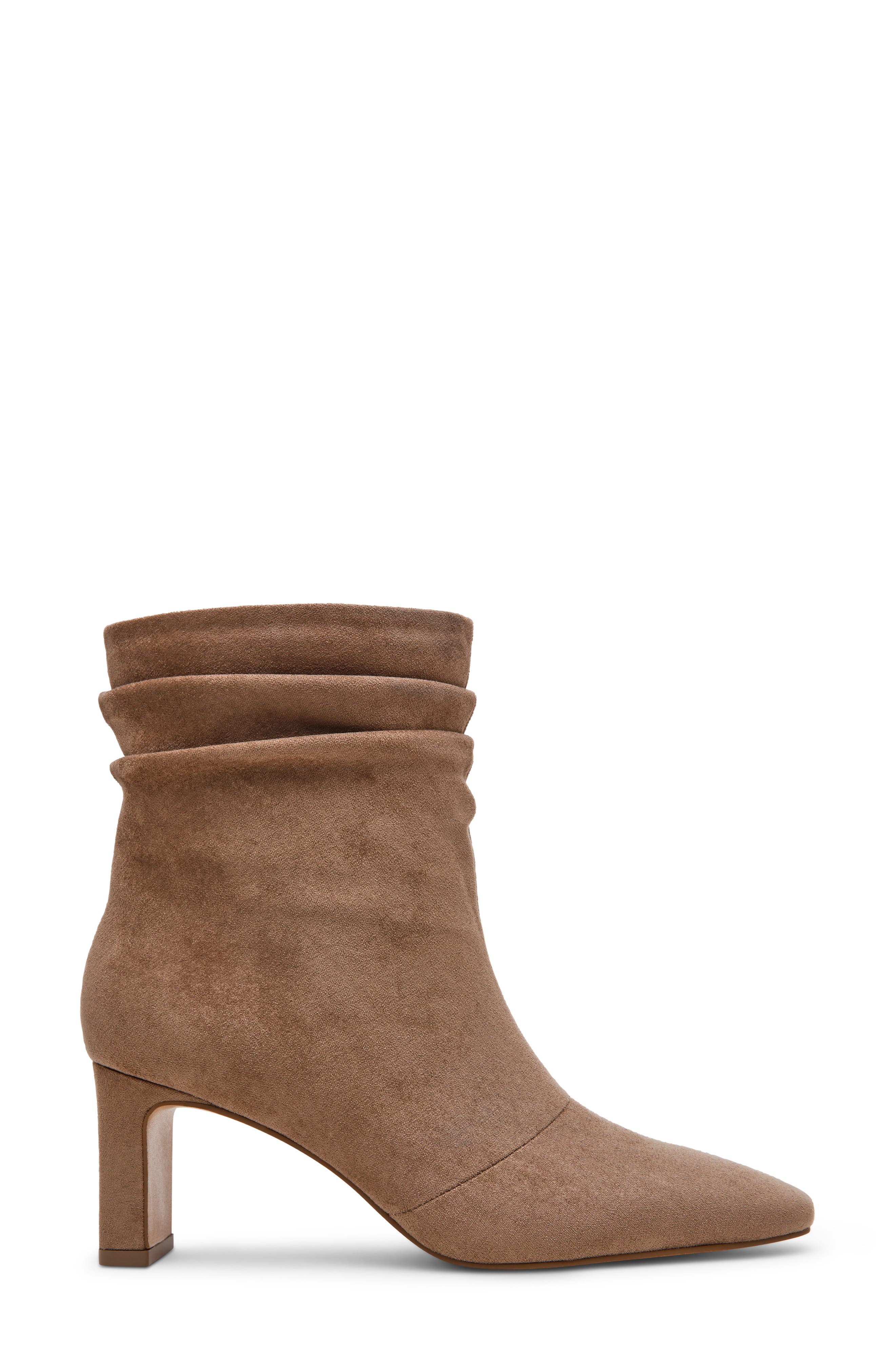 Cabrini Bootie, Alternate, color, TAUPE MICROSUEDE