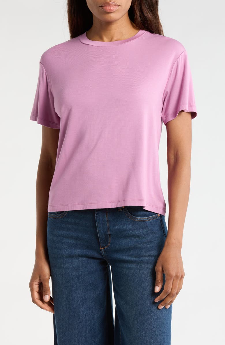 TWP His Crewneck T-Shirt, Main, color, Lilac
