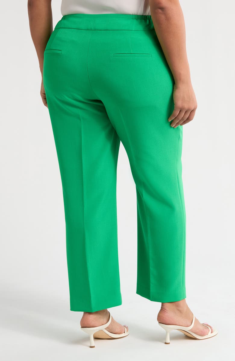 KASPER Flat Front Slim Pants, Alternate, color, 