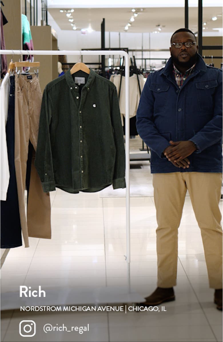 Madison Corduroy Button-Down Shirt, sales video thumbnail