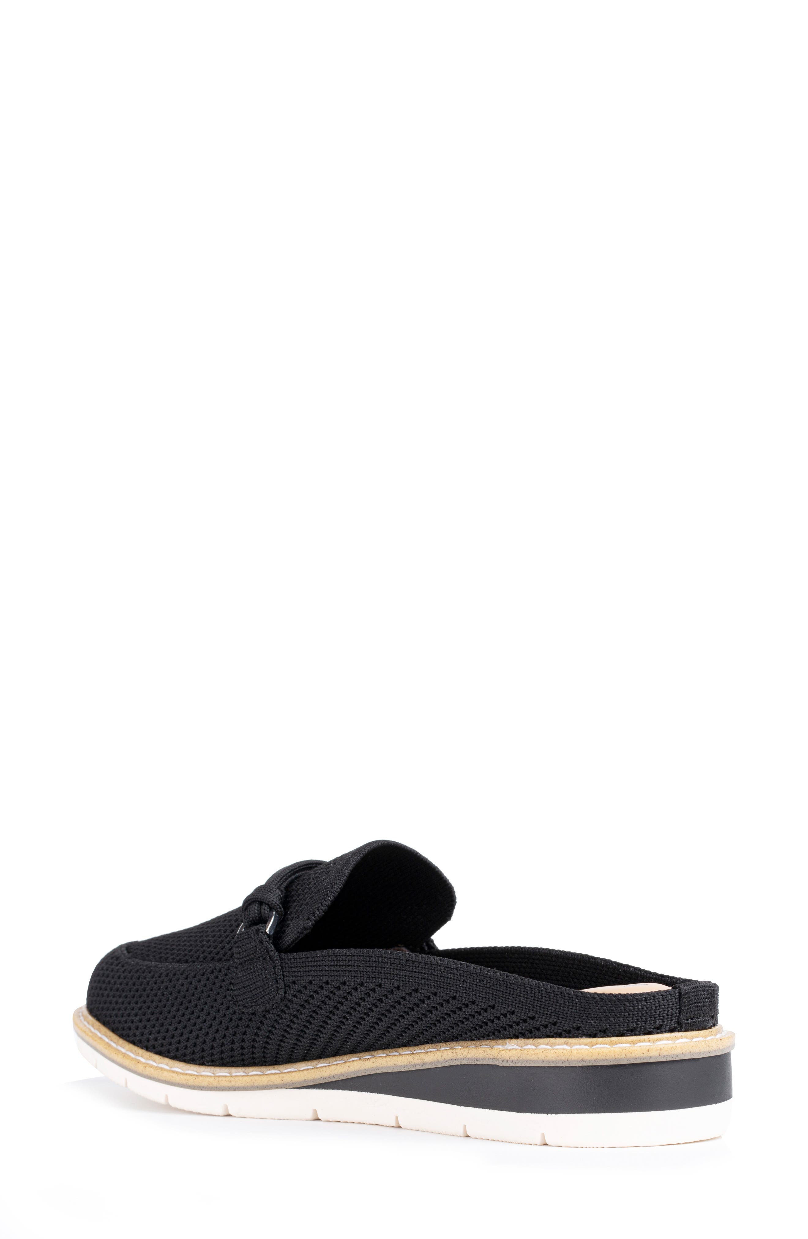 Me Too Harlan Loafer Mule, Alternate, color, Black