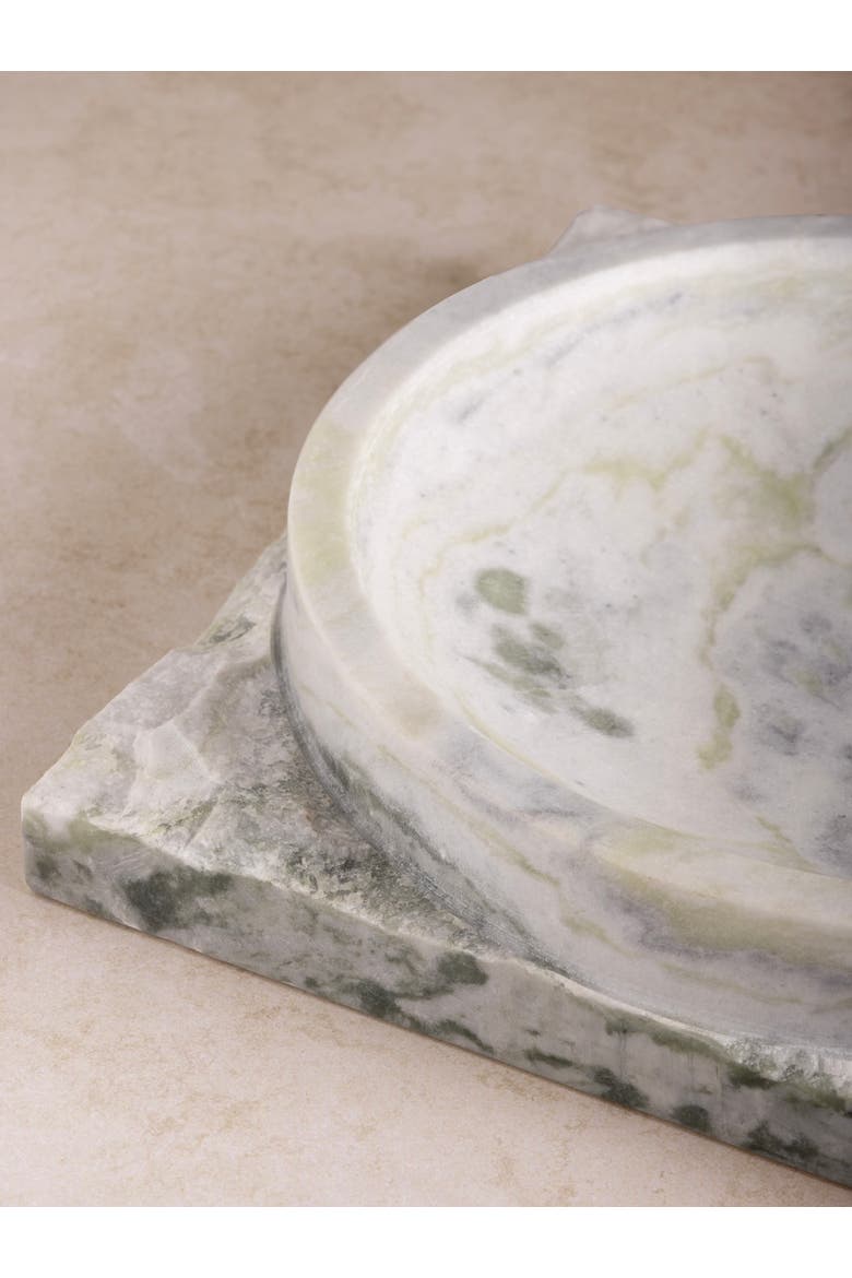 Shayne Onyx Decorative Bowl, Alternate, color, Verdant Green Onyx