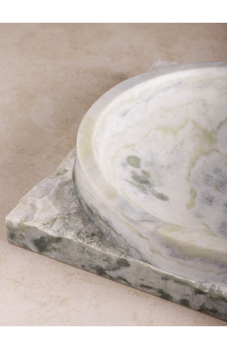 GAURI KOHLI Shayne Onyx Decorative Bowl, Alternate, color, Verdant Green Onyx