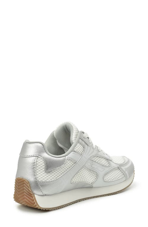 NICOLE MILLER NICOLE MILLER METALLIC MESH SNEAKER 