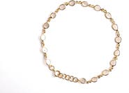 Zuvan Lunar Glow Solid Gold 14k Bracelet