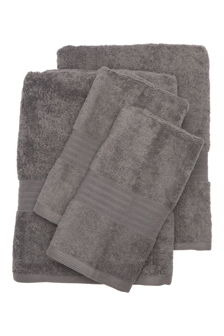 Essential 4-Piece Towel Set, Main, color, GREY PEARL