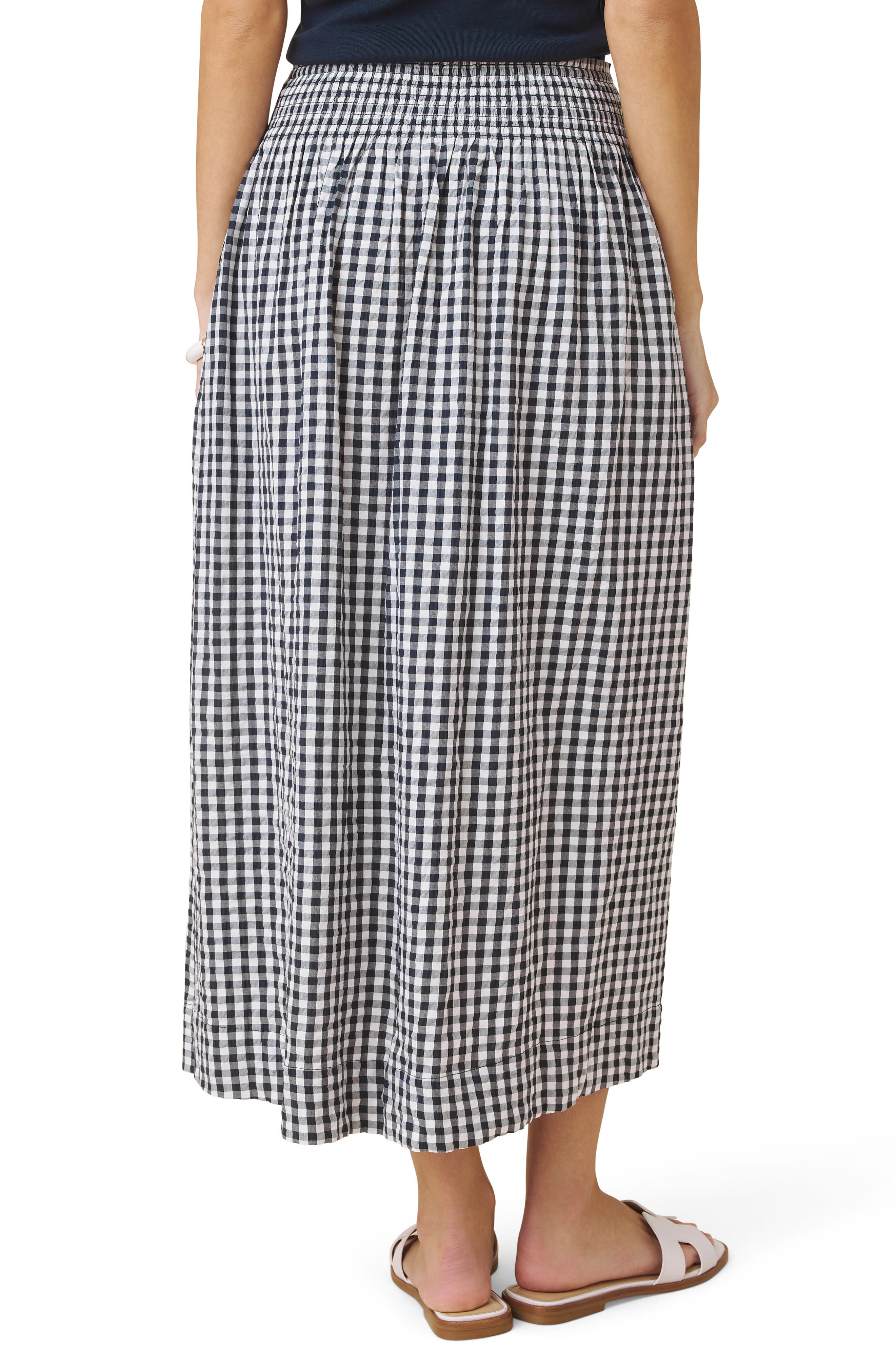 Gigi Gingham A-Line Skirt - image 2