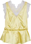 3.1 Phillip Lim Satin Lace Top