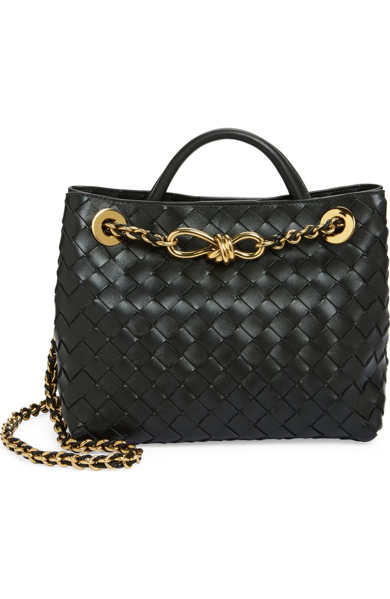Bottega Veneta Small Andiamo Chain Leather Shoulder Bag, Main, color,