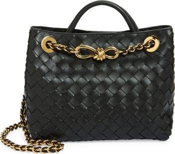 ショルダーバッグ・ポシェット BOTTEGA VENETA SMALL ANDIAMO CHAIN BAG Bottega Veneta Small Andiamo Chain Leather Shoulder Bag