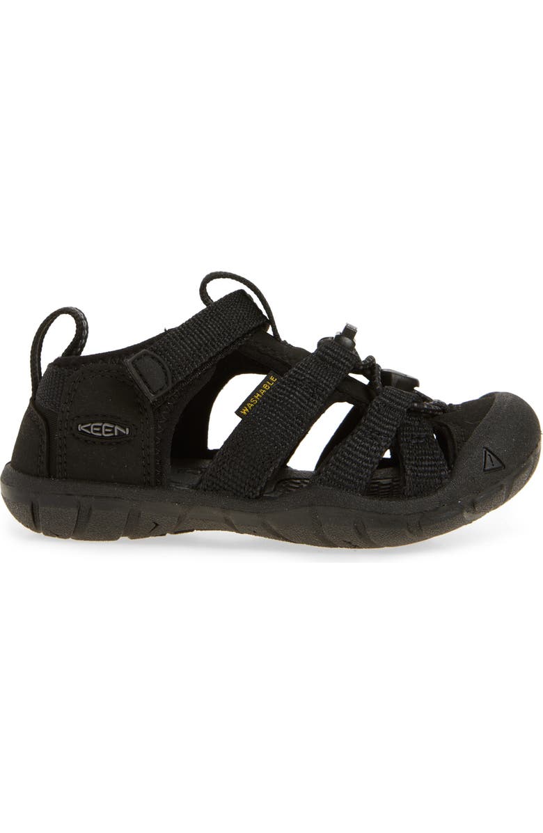 KEEN Kids' Seacamp CNX III Sandal, Alternate, color, Black/ Grey