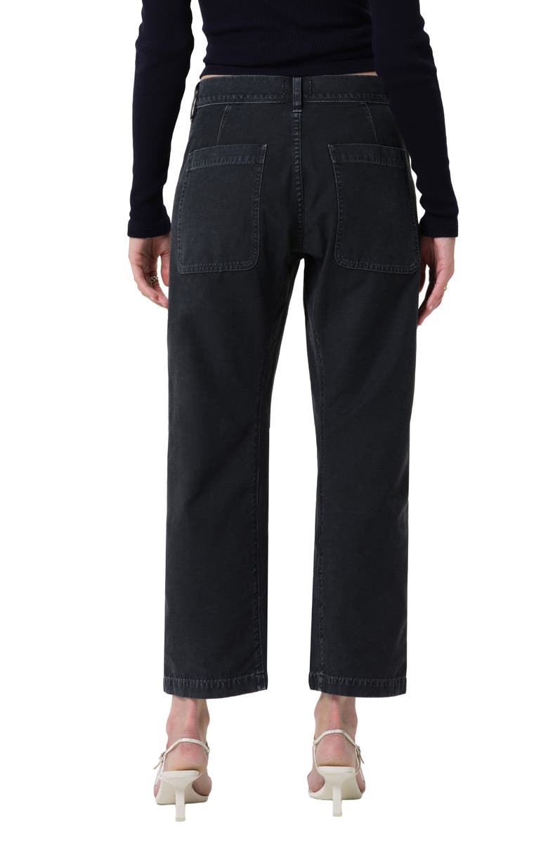 Citizens of Humanity Winslow Utility Ankle Jeans, Alternate, color, Washed Black