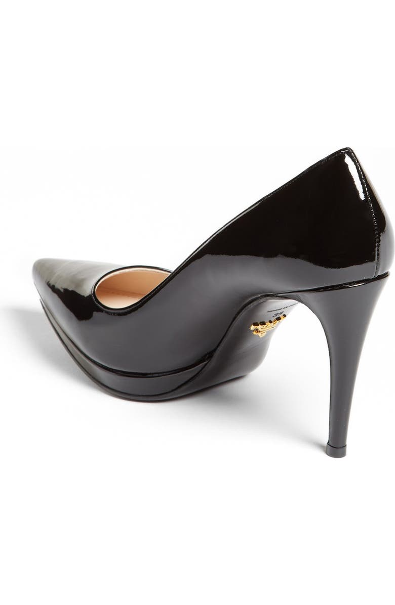 Prada Pointy Toe Platform Pump, Alternate, color,