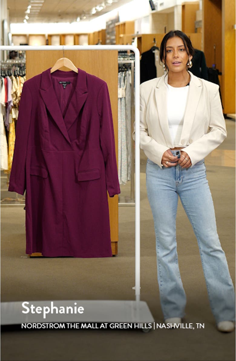 Long Sleeve Tuxedo Dress, sales video thumbnail